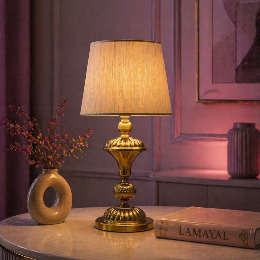 LumaGlow Nordic Bedside Lamp