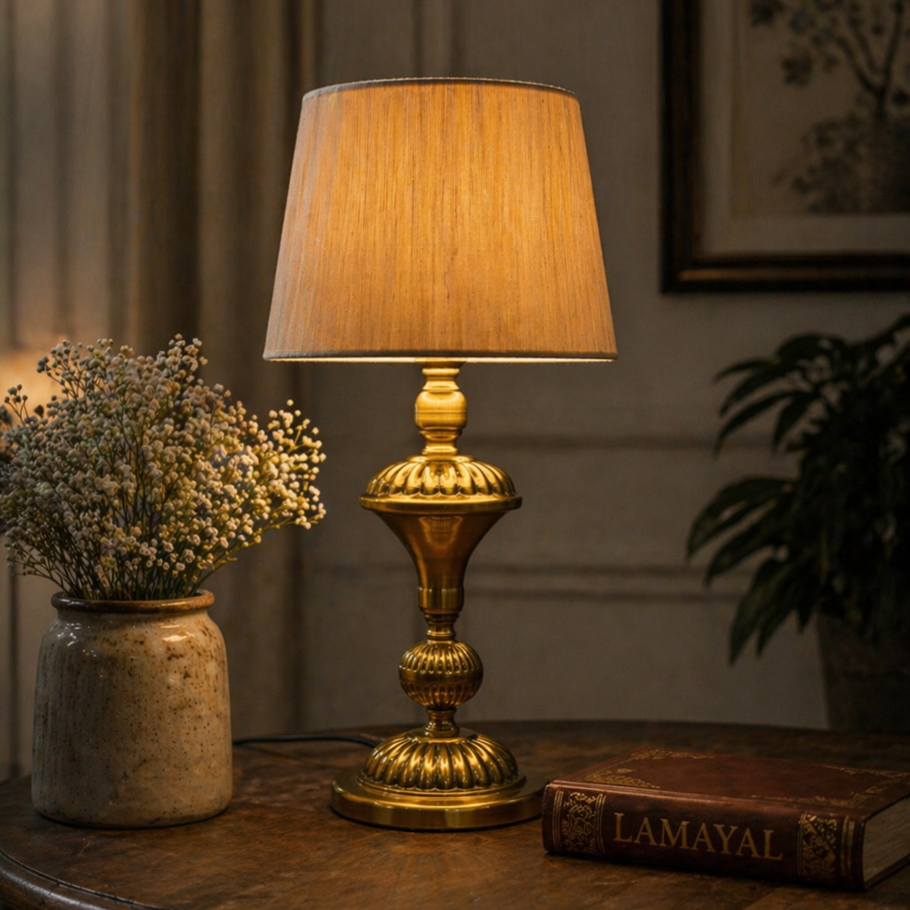 LumaGlow Nordic Bedside Lamp