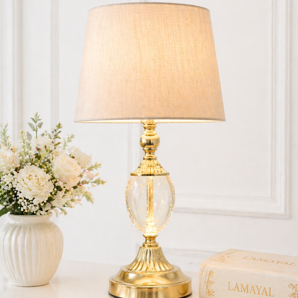 Orbit Glow Contemporary Table Lamp